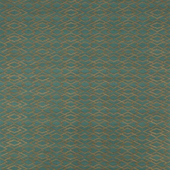 Picture of Geometric Silk Teal - J8001-06