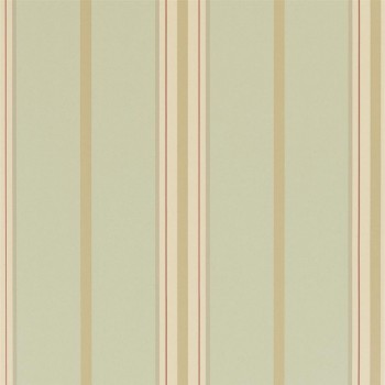 Picture of Marden Stripe Linen / Sage - PRL016/02