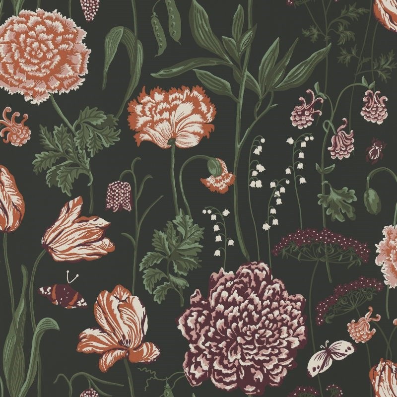 Bild på AURÉLIE DARKGREEN/PINK - 434-98