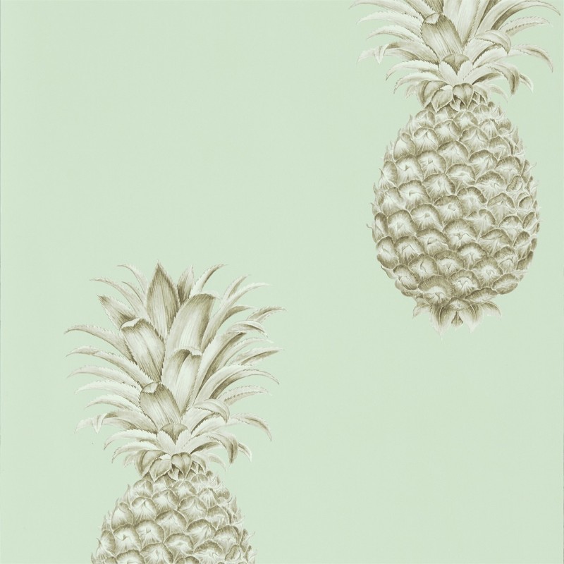 Afbeeldingen van Pineapple Royale Porcelain/Sepia - 216325