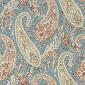 Picture of Cashmere Paisley Teal/Spice - 216322
