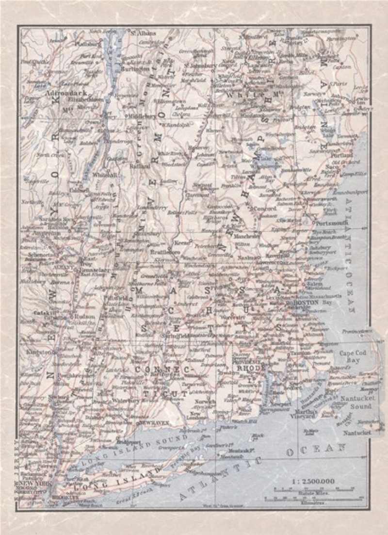 Picture of New England - 1883