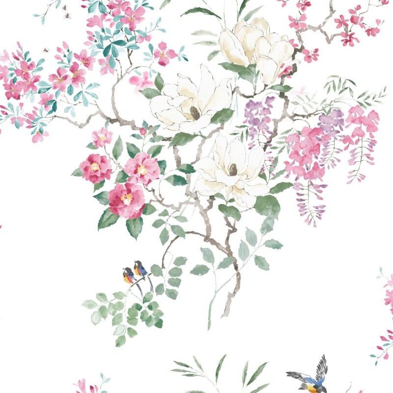 Image de Magnolia & Blossom Panel B Blossom/Leaf - 216306