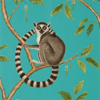 Picture of Ringtailed Lemur Teal - 216663