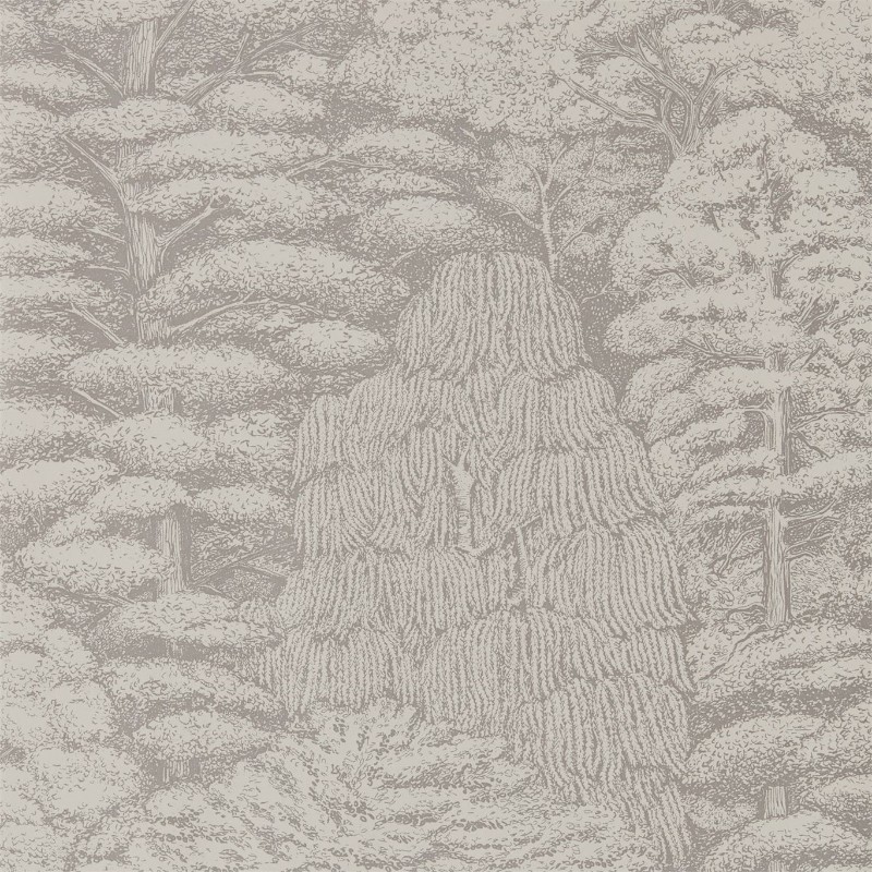 Picture of Woodland Toile Linen/Gilver - DWOW215718