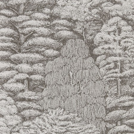 Picture of Woodland Toile Ivory/Charcoal - DWOW215716