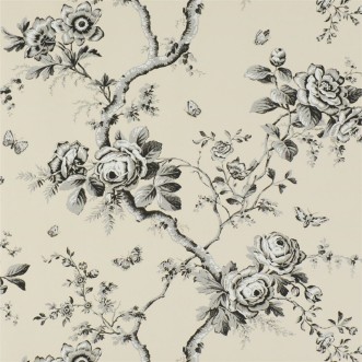 Picture of Ashfield Floral Etched Black - PRL027/03