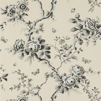 Picture of Ashfield Floral Etched Black - PRL027/03