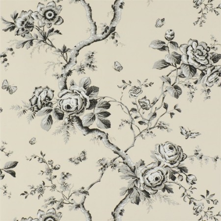 Picture of Ashfield Floral Etched Black - PRL027/03