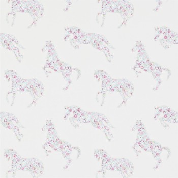 Picture of Pretty Ponies Pink/Sky - 214036