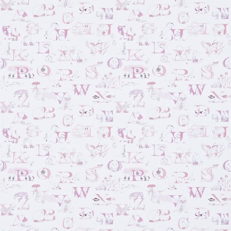 Bild på Alphabet Zoo Pink - 214024