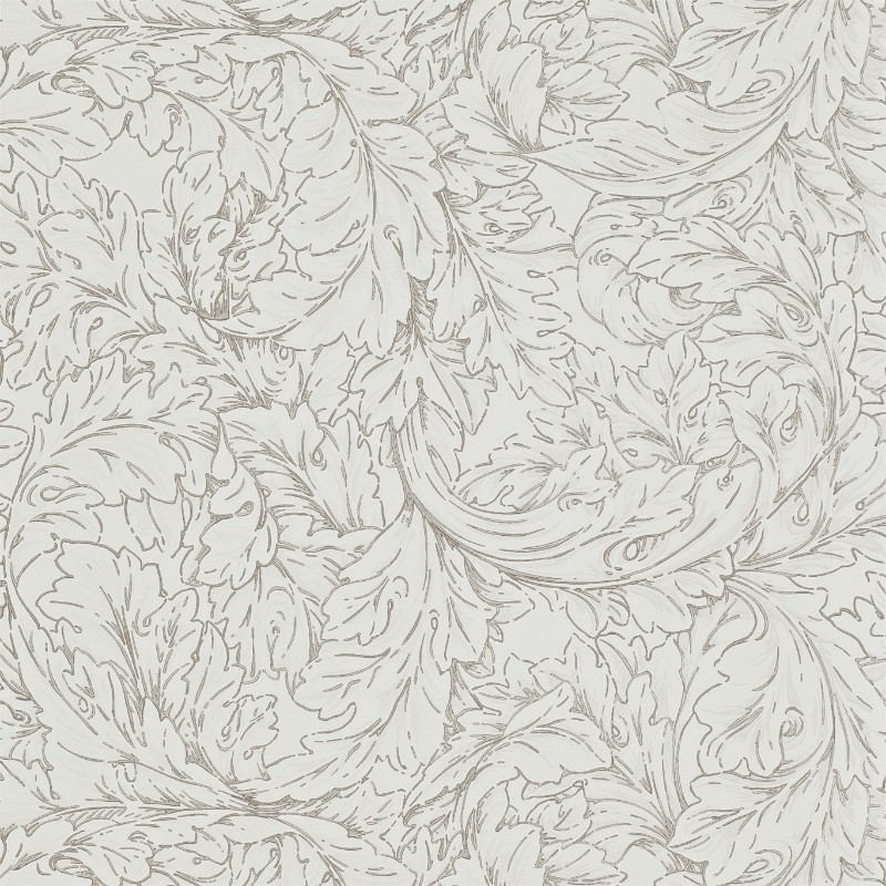 Picture of Acanthus Scroll Ivory/Charcoal - DMORAC104