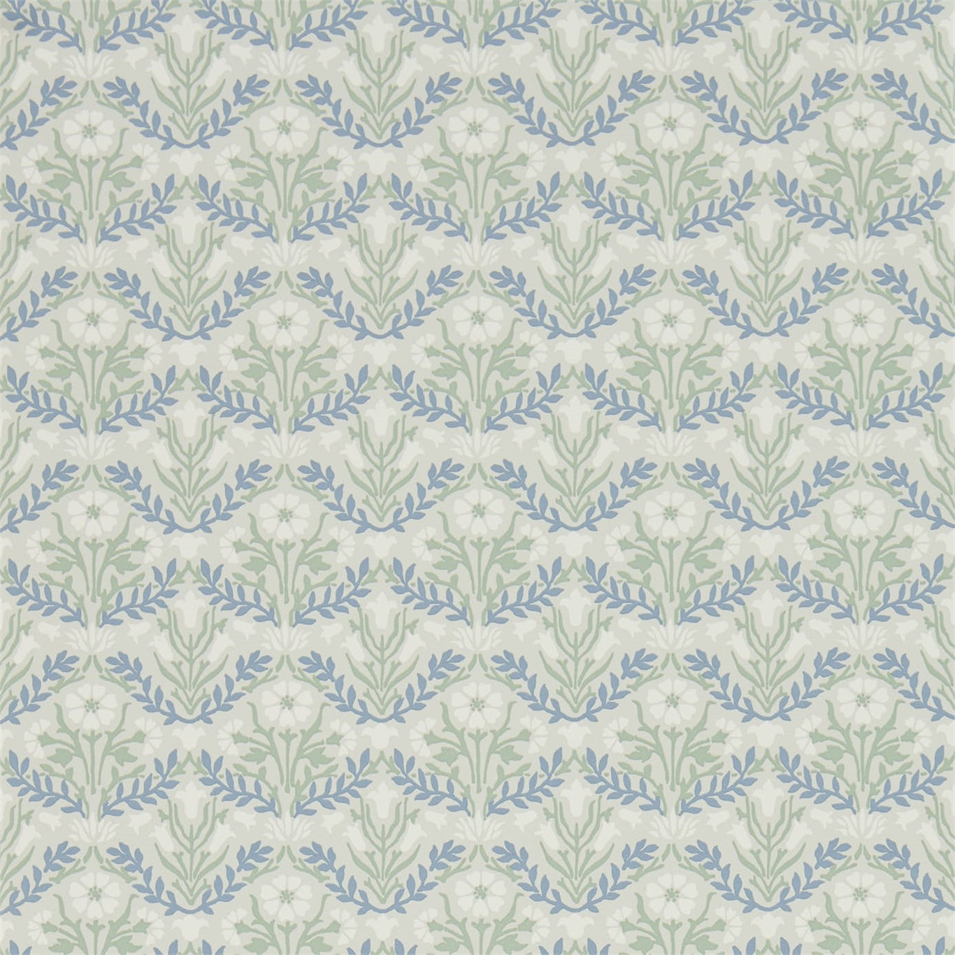 Bild på Morris Bellflowers Grey/Fennel - 216435