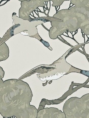 Picture of Flying Ducks Silver/Taupe - FG066J80
