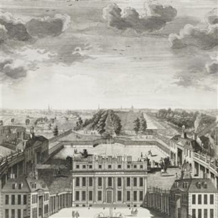 Picture of BUCKINGHAM HOUSE - GRAPHITE - PRC671/01