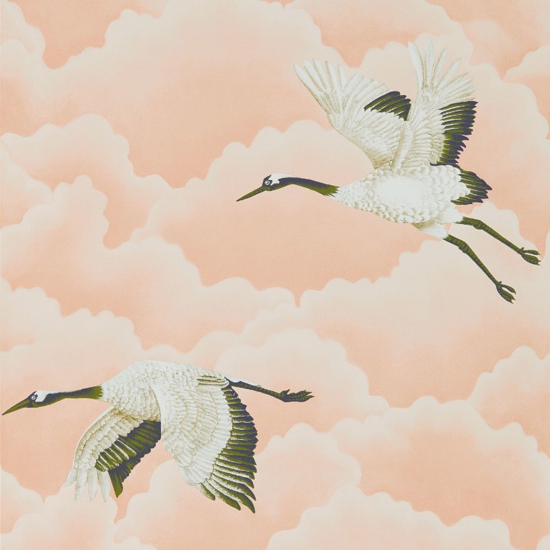 Picture of Cranes In Flight Blush - HGAT111232