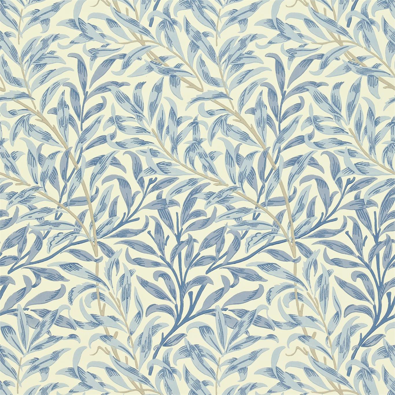 Willow Boughs Blue - 210491 wallpaper William Morris