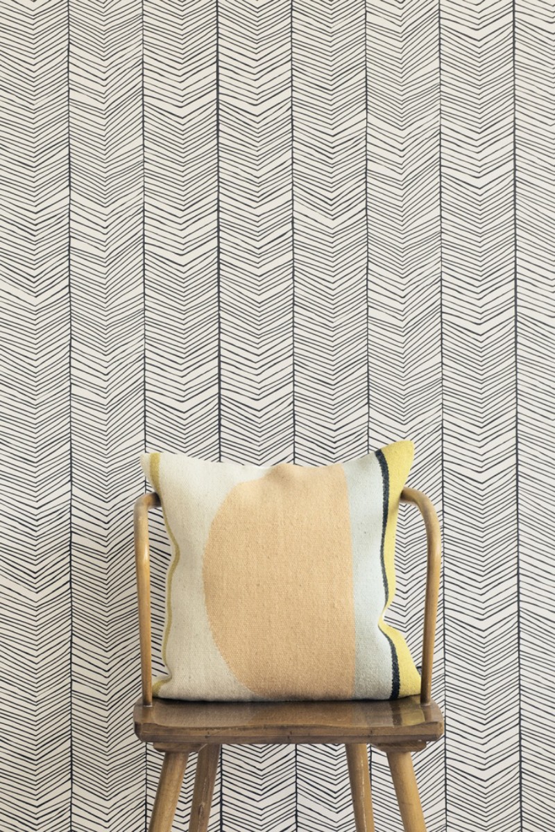 Bild von Herringbone Wallpaper - 167