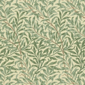 Willow Boughs Green - 210490 wallpaper William Morris
