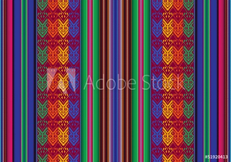 Bolivian seamless pattern photowallpaper Scandiwall