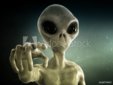 Bild på alien