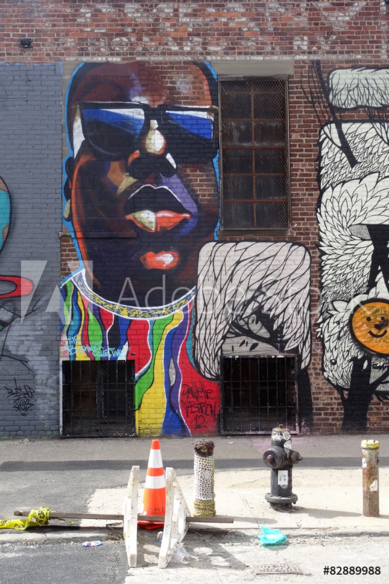 Papier peint photo Street art - Bushwick New York City de | Wallpassion