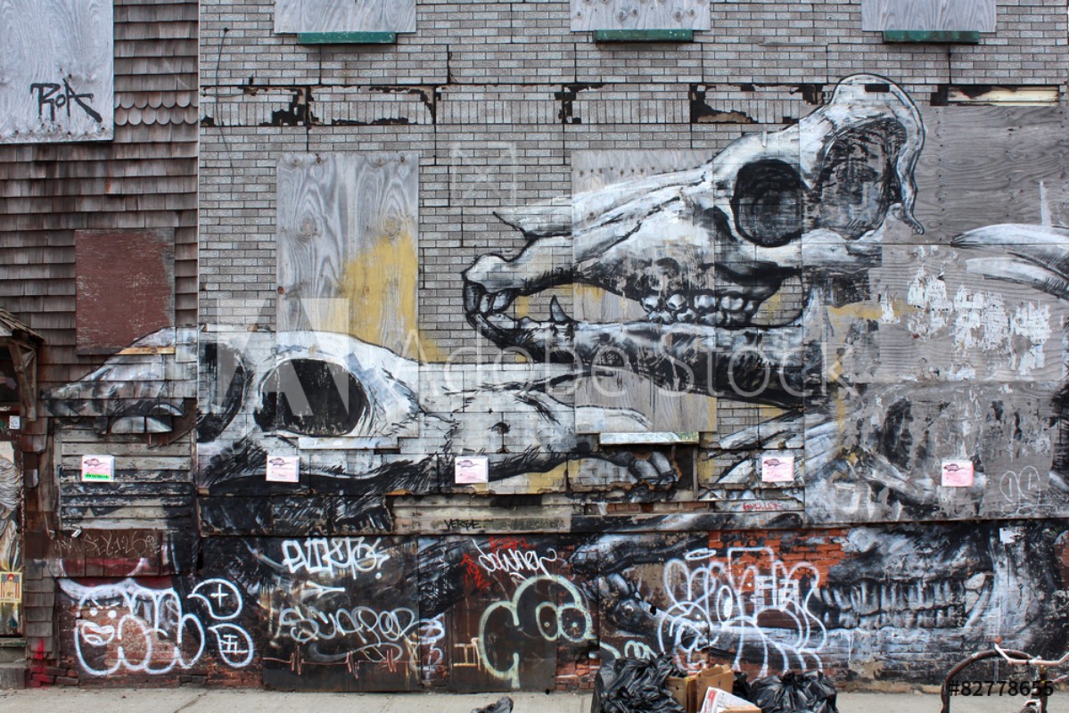 Papier peint photo Street art - Bushwick New York City de | Wallpassion