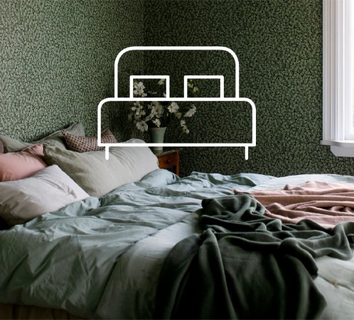 Bild för kategori Tapeter sovrum