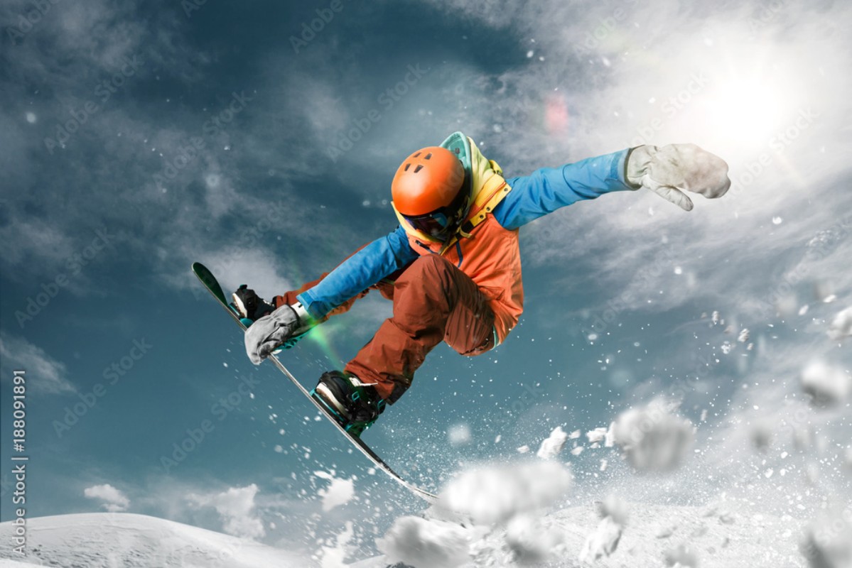Afbeeldingen van Snowboarding