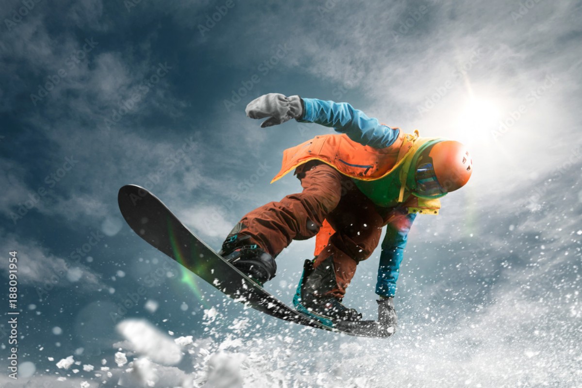 Afbeeldingen van Snowboarding