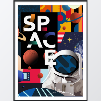Picture of Astronaut plakat