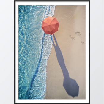Picture of Walk by the sea plakat