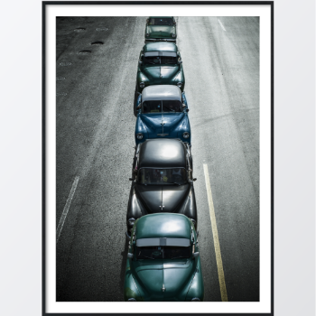 Picture of Vintage cars plakat