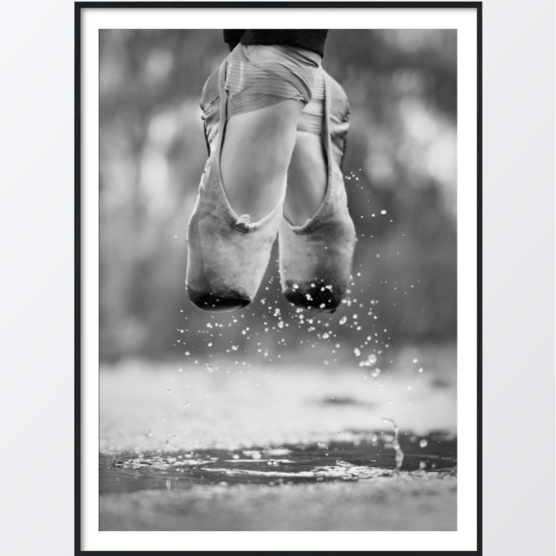 Bild på Jumping ballerina poster