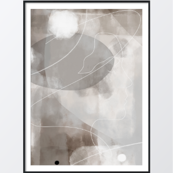 Picture of One line profile plakat