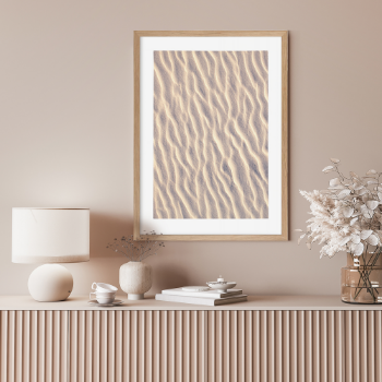 Picture of Sand pattern plakat