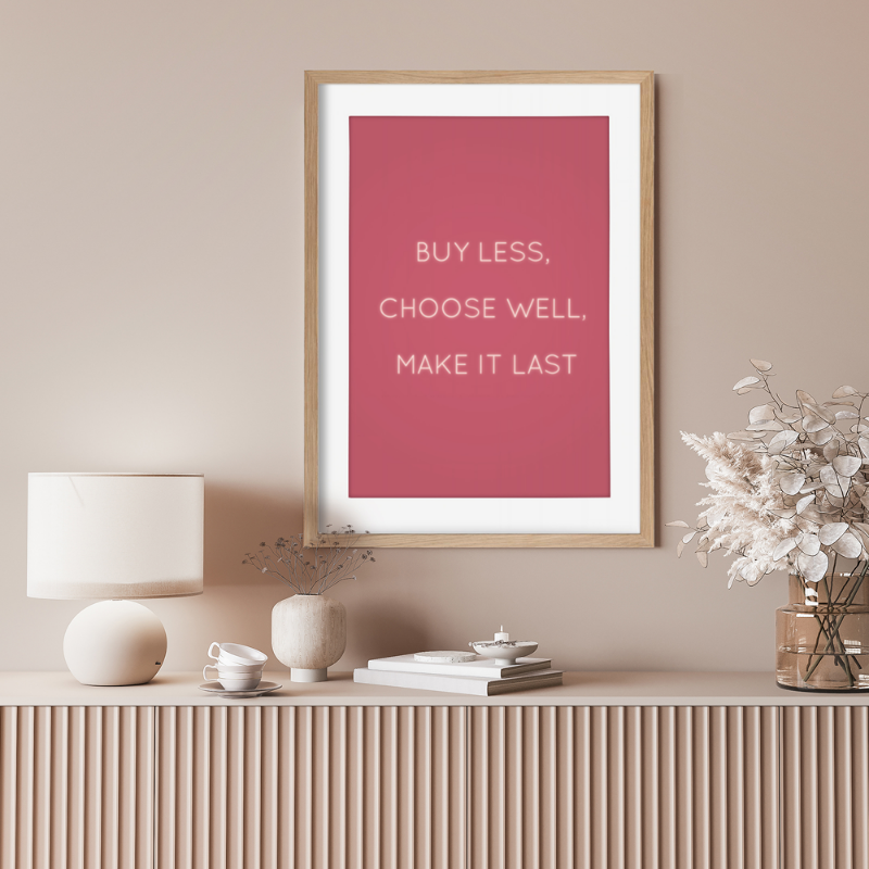 Bild på Choose well poster