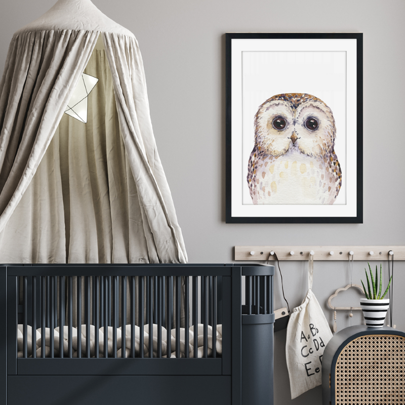 Bild på Cute owl poster