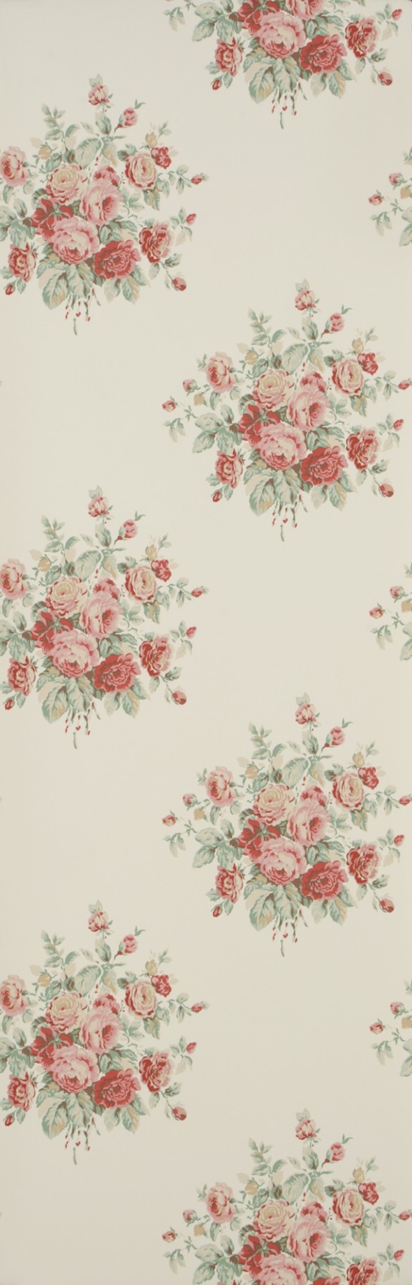 Picture of WAINSCOTT FLORAL - Cream - PRL707/05-OUTLET