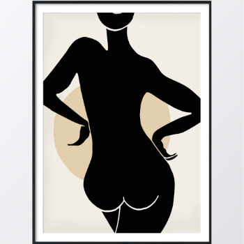 Picture of Naked woman plakat