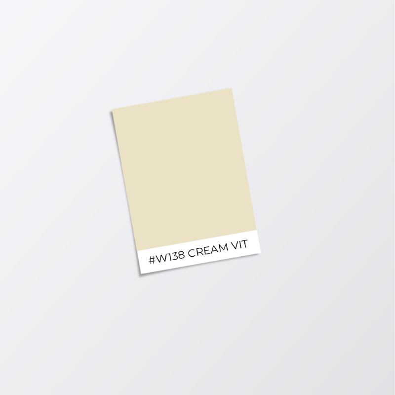 Picture of Vægmaling - Farve W138 Cream vit