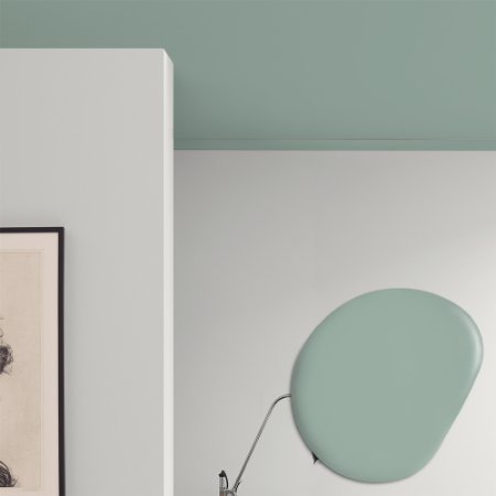 Image de Peinture pour plafond - Couleur W125 Jade grön