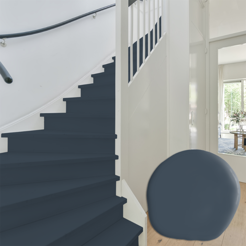 Image de Peinture pour escalier - Couleur W126 Midnattsblå