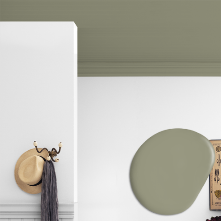 Afbeeldingen van Plafond verf - Kleur W80 Lagerblad