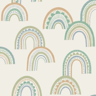 Picture of Boho Rainbow Green Teal - 13283