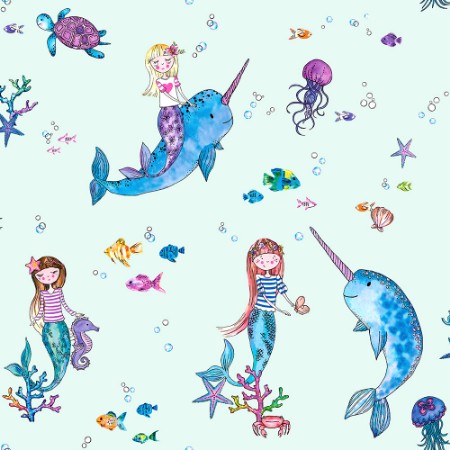 Image de Narwhals and Mermaids - 91011