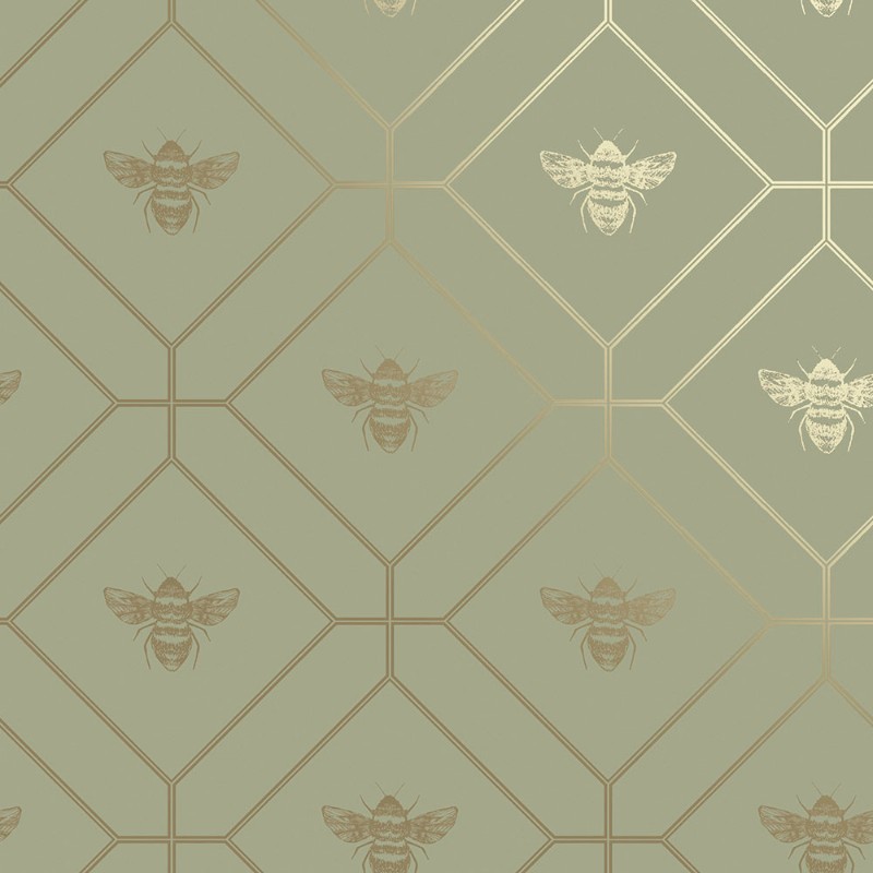 Bild på Honeycomb Bee Green - 13080