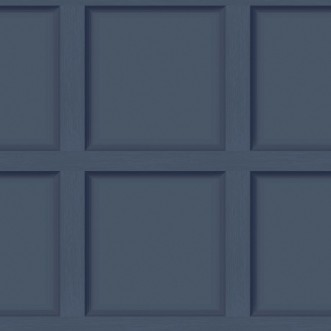 Picture of Modern Wood Panel Navy Blue - 12980