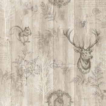 Picture of Stag Wood Panel Beige - 90091