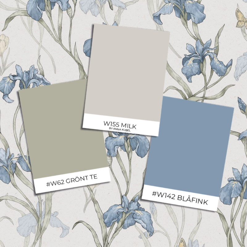 Bild på Iris sky blue - S10134